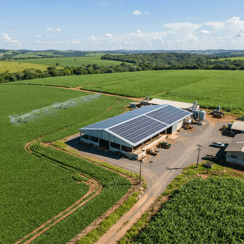 Energia Solar Rural: Impulsionando o Agronegocio Brasileiro