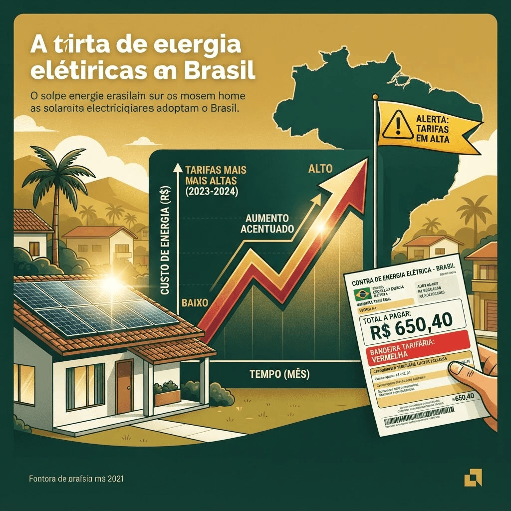 Bandeiras Tarifarias: Como a Energia Solar Protege Seu Orcamento